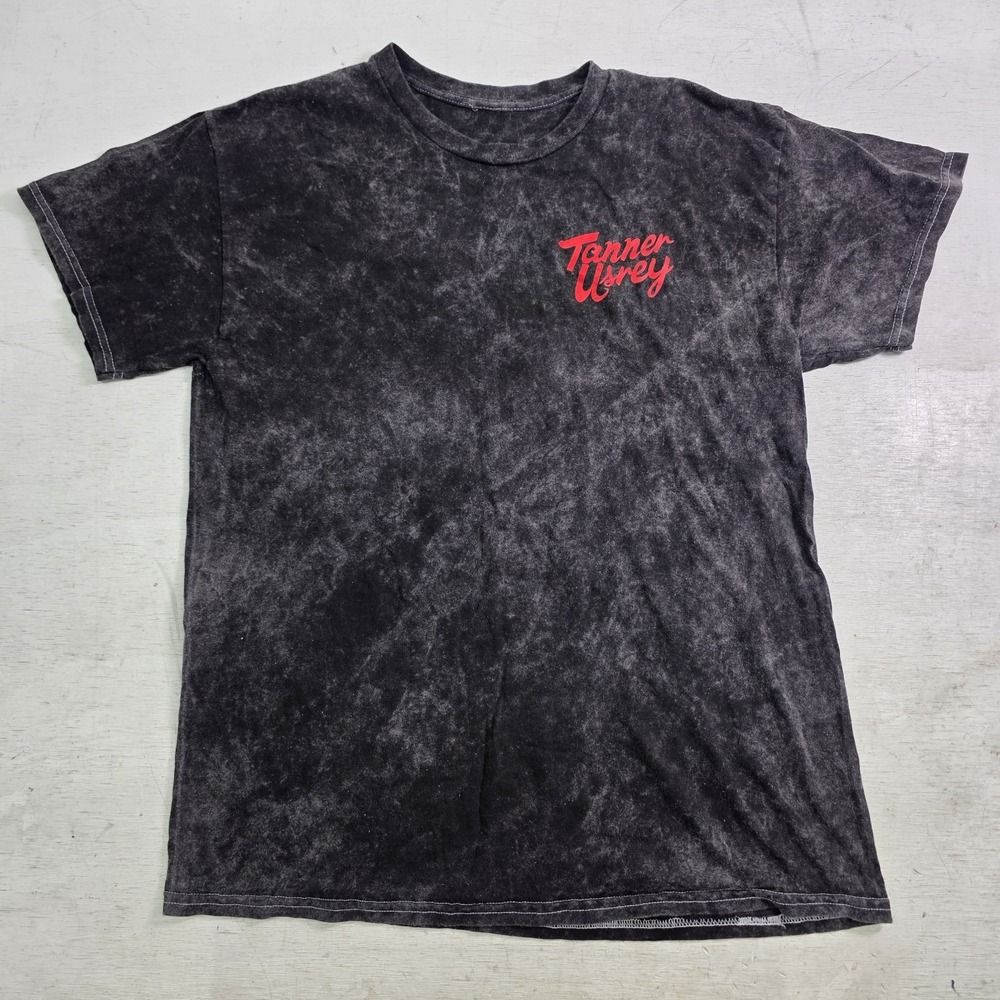 Tanner Usrey Till The Morning Light T-Shirt Mens Black Country Music Merch VG